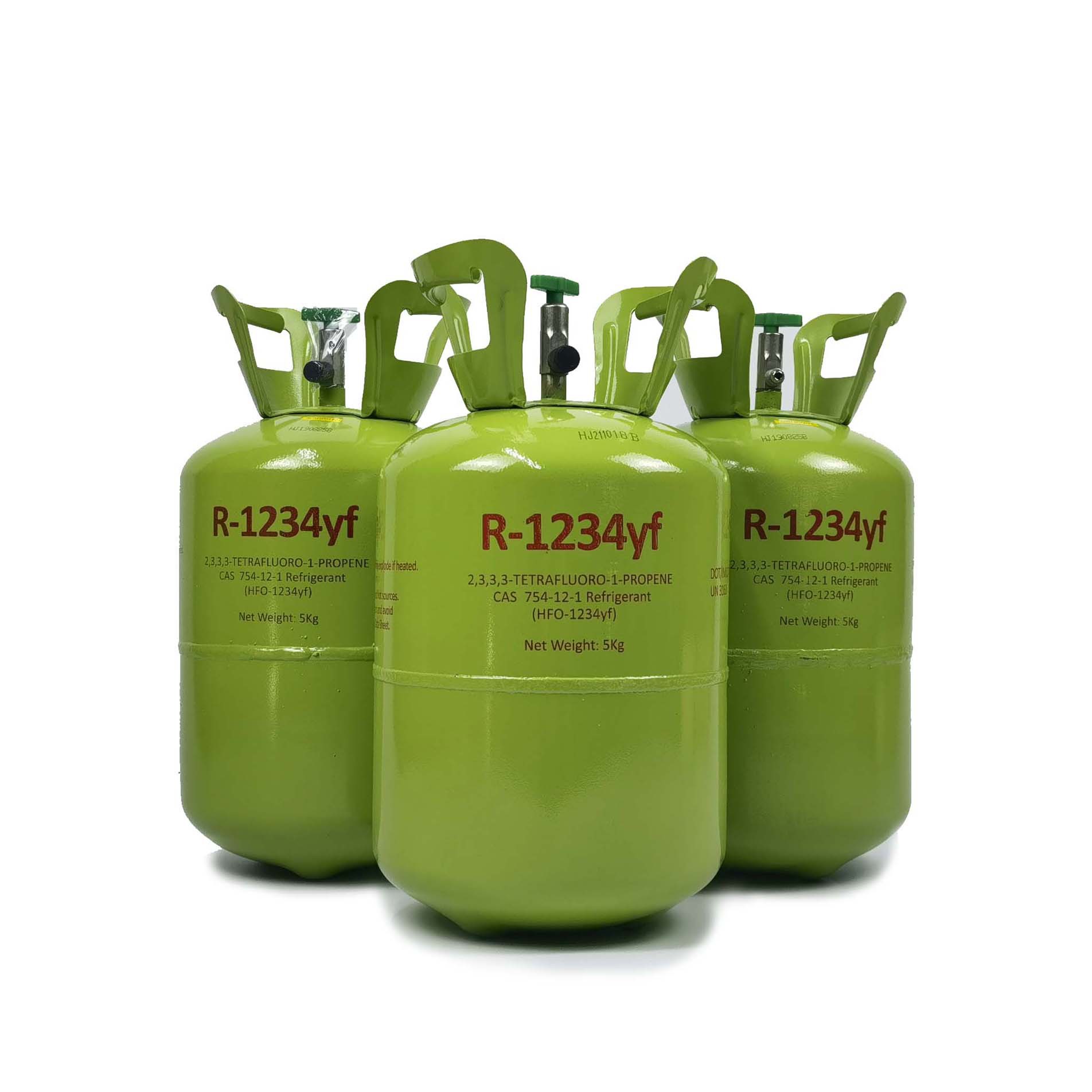 r1234yf汽车空调制冷剂 hfo-1234yf雪种冷媒 5kg现货优惠组合3罐