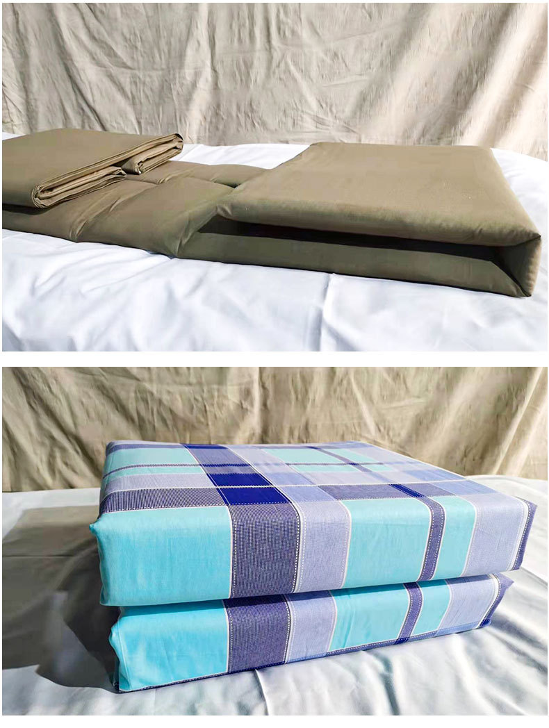 内务定型被军被豆腐块速成型加厚被子标兵学生军训定型热熔被批发