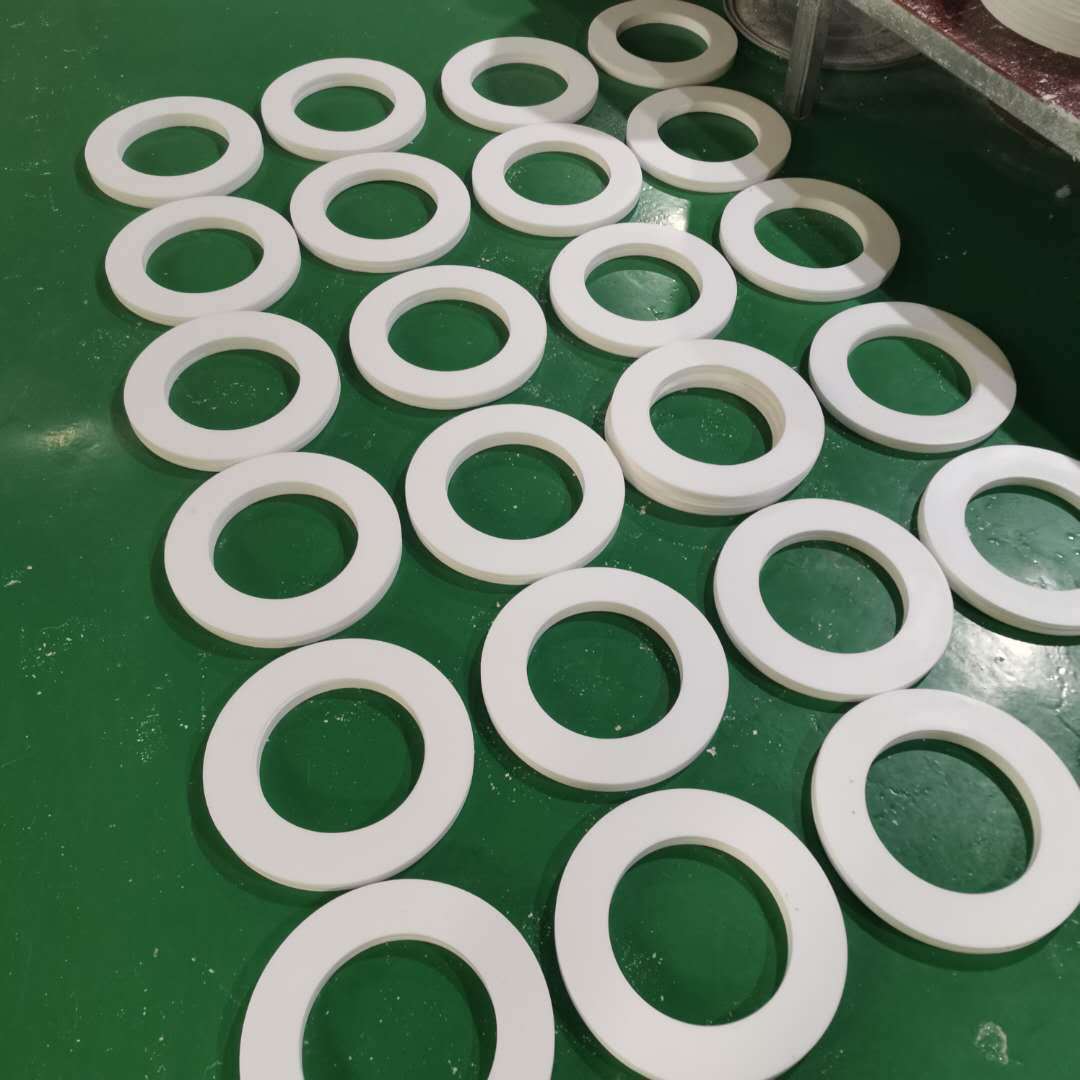 聚四氟 法兰垫片 ptfe 聚四氟乙烯 加工四氟异形件厂家供应