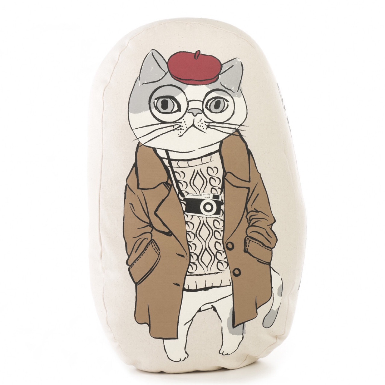 日本kusuguru品牌新款露西保罗抱枕腰枕靠背靠垫客供面料抱枕