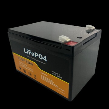 8v 12ah 铅改锂电池lifepo4 磷酸铁锂 太阳能储能充电备用电瓶