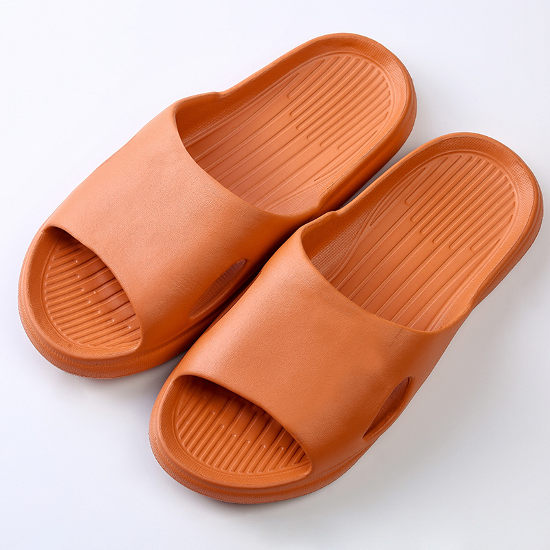 New Home Bathroom Slippers Couple Slippers Home Summer Simplicity Non-Slip Bedroom Stall Slippers