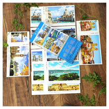世界名城明信片卡片风景旅游纪念品伴手礼照片