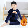 thickening Autumn coat Long johns Male treasure Boy keep warm Underwear suit Winter clothes children pajamas Plush baby CUHK