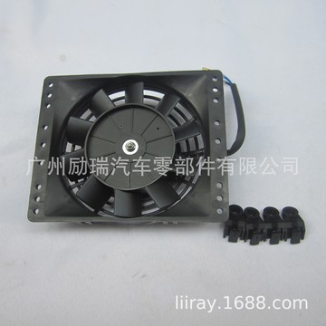 6寸汽车空调电子扇摩托车沙滩车冷藏车超薄水箱冷凝散热风扇-阿里巴巴