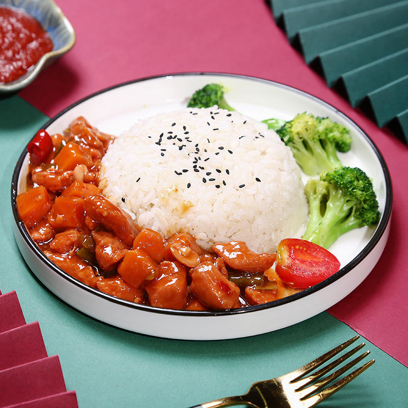 冷冻快餐料理包外卖商用中餐方便菜盖饭速食包荔枝宫保鸡丁调理包