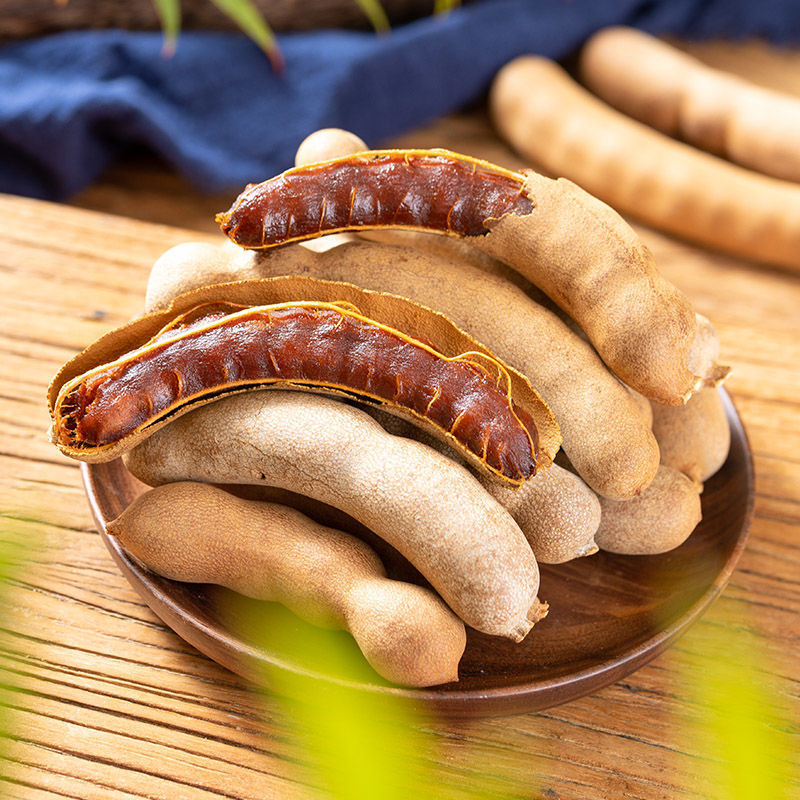 酸甜角云南西双版纳特产新鲜孕妇水果干泰国罗望子散装带壳大甜角