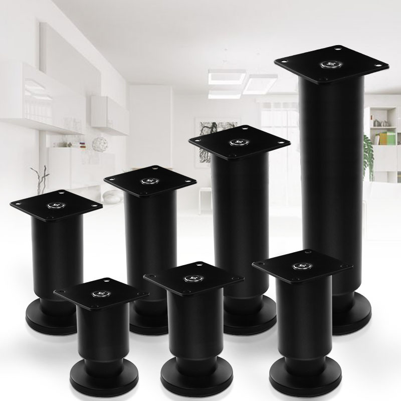 批发沙发脚支撑腿可调节不锈钢柜脚橱柜家具脚电视柜茶几腿床腿支