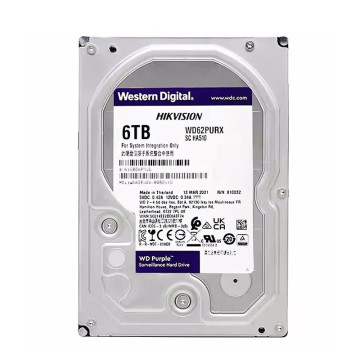 海康威视硬盘 紫盘6tb wd62purxwd