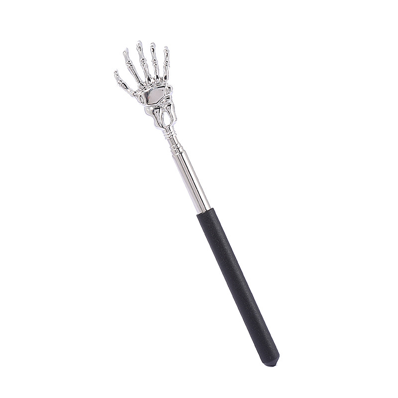 Ghost Hand Stainless Steel Telescopic Back Scratcher Massager Don't Ask for Old Men Stainless Steel Back Scratcher Scratching Device