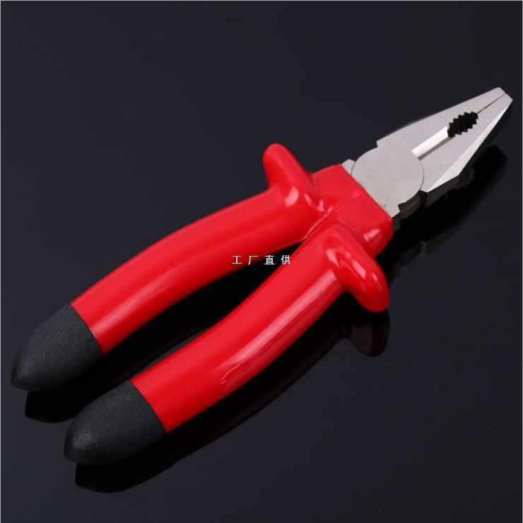 High Pressure Resistant Electrical Tools Set Vice Pointed Pliers Diagonal Diagonal Cutting Pliers Steel Wire Broken