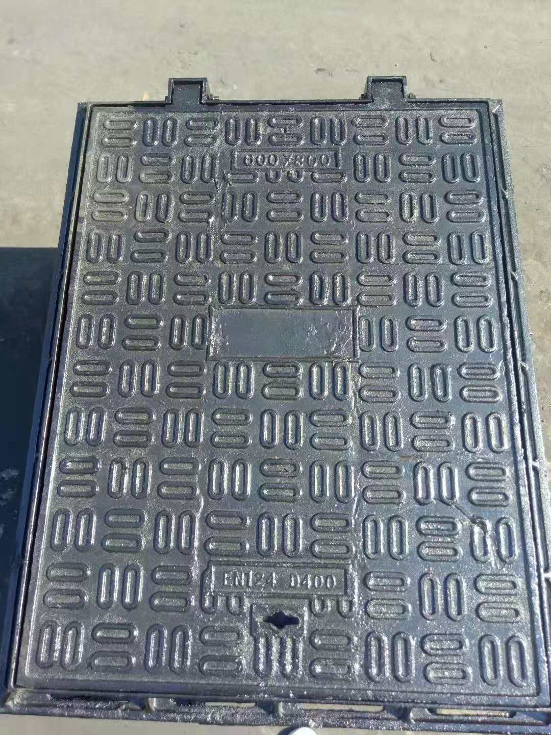 球墨铸铁沟盖板铸铁方形井盖400铸铁篦子排水沟盖板