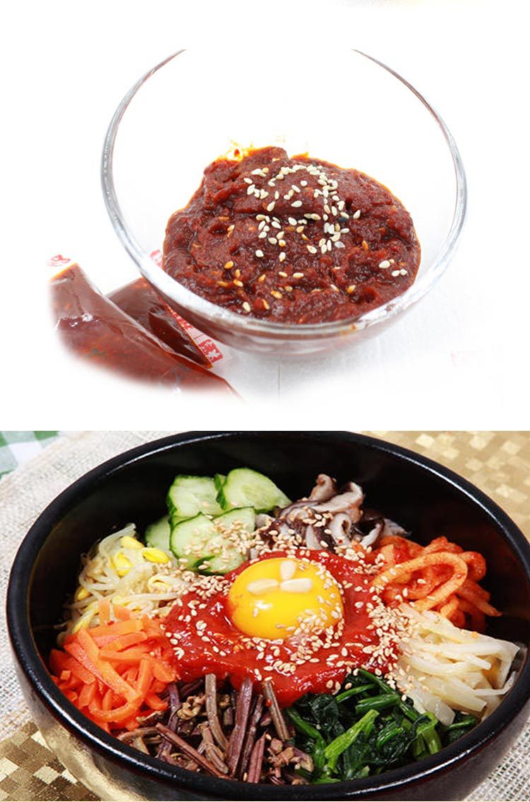 柏兰出口韩国石锅拌饭酱包邮 拌饭甜辣酱韩式拌饭酱韩餐蘸调料1kg