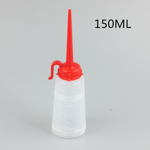 150ML 工业点胶瓶 胶壶 塑料油壶带刻度 尖嘴油壶 机油瓶