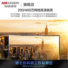 海康威视（HIKVISION）4寸云台球机网络室外球机摄像头红外100米3