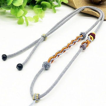 米兰绳吊坠挂绳项链绳编绳手工编织绳玉坠绳饰品绳挂