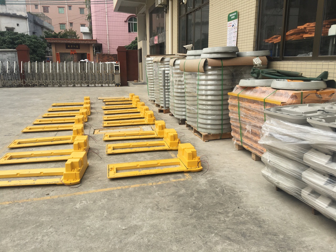 平板锁路边停车共享车位锁