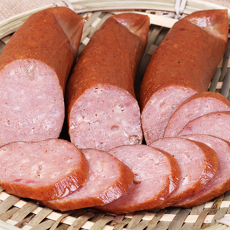 东北特产哈尔滨风味红肠猪肉肠蒜香香肠食品熟食零食正宗卤味500