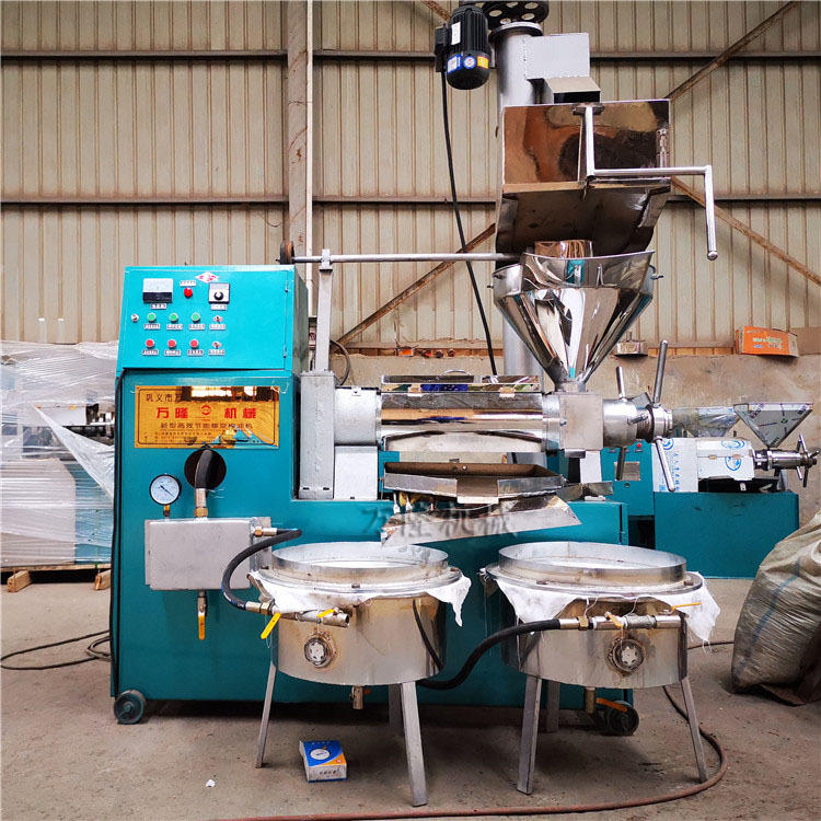 大中小型螺旋榨油机榨花生菜籽油葵瓜子芝麻油机器食用油压榨机