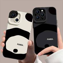 创意熊猫适用VIVOX30手机壳Y77全包防摔X90软壳s16PRO瞳眼保护S6