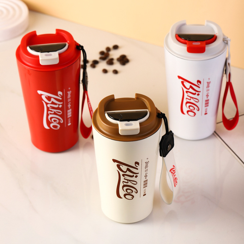 cross-border cola coffee cup 304 stainless steel vacuum cup car portable portable cup gift portable cup car cup
