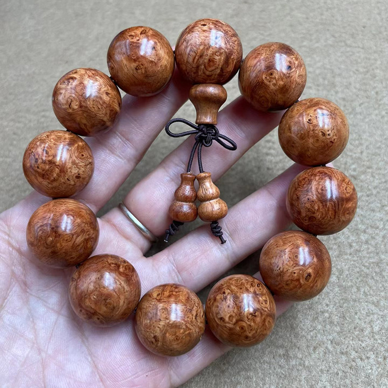 Hainan Scented Rosewood Bracelet Buddha Beads Crafts Texture Super Exquisite Stall Live Supply Hot Products Manufacturer One Piece Dropshipping