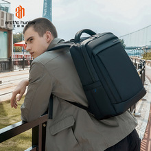 严选时尚商务背包男士高级感轻便电脑包多功能大容量旅行双肩背包
