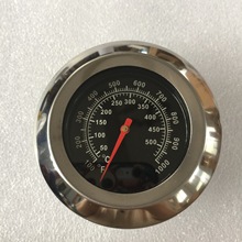 烤炉温度表 76mm不锈钢双金属烧烤温度计 BBQ烤箱温度表烧烤工具