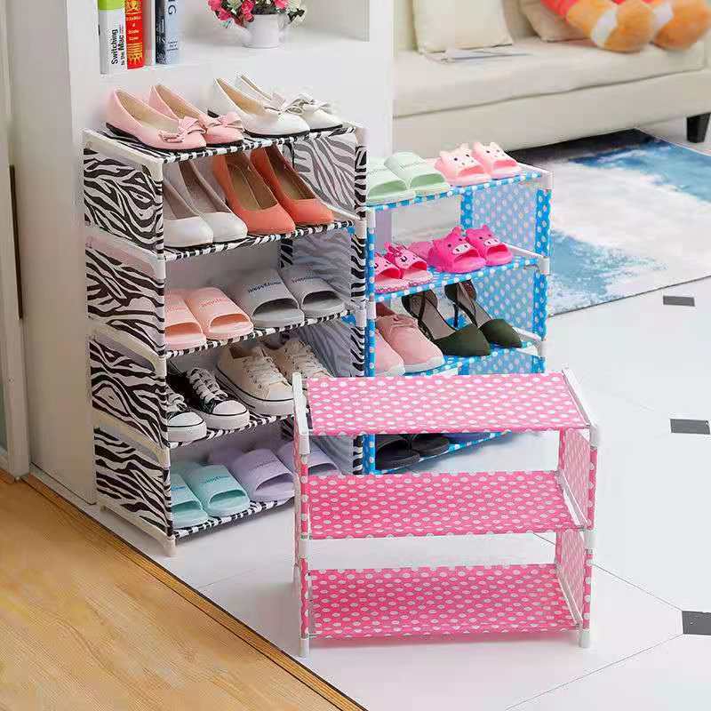 non-woven fabric shoe ra multi-yer simple economical dustproof household shoe ra dormitory storage shoe ra