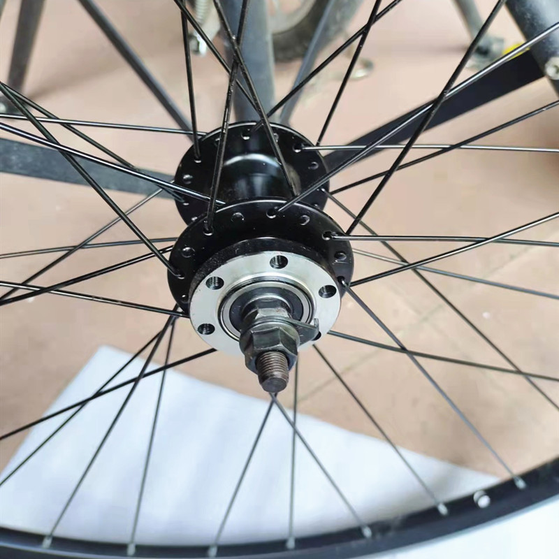 26寸铝合金2培林轴承旋式后轮 27.5寸20寸24寸山地自行车轮组