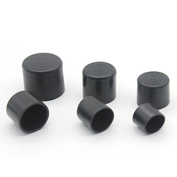 圆管封口盖 圆管塞 pvc管塞 不锈钢圆形外套圆管胶套凳子塑料管帽