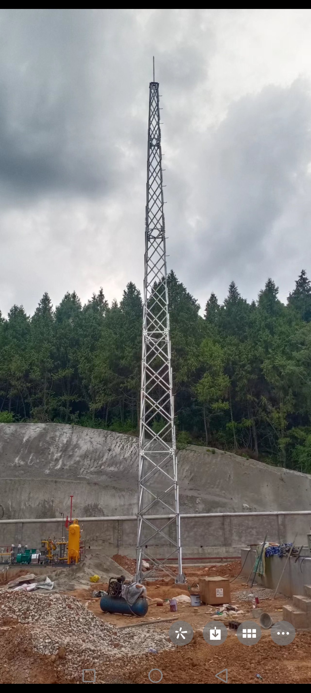 避雷针塔 避雷线塔 接闪杆 八角杆 避雷针 监控塔 电力塔-阿里巴巴