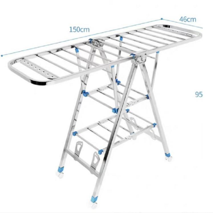 Stainless steel laundry rack