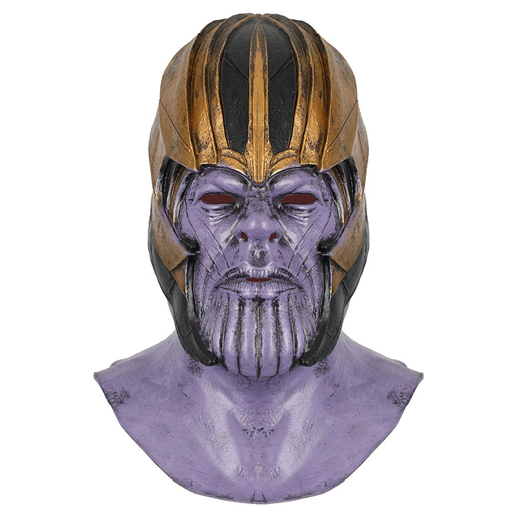 万圣节面具乳胶头套复联4 终局之战 灭霸头盔头套手套酒吧舞会