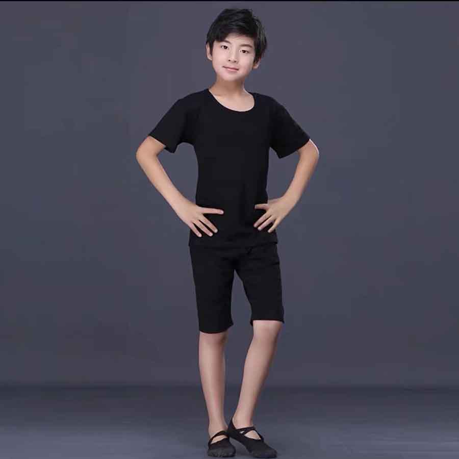 儿童舞蹈服男款长袖体操服民间表演选择快递画瓶