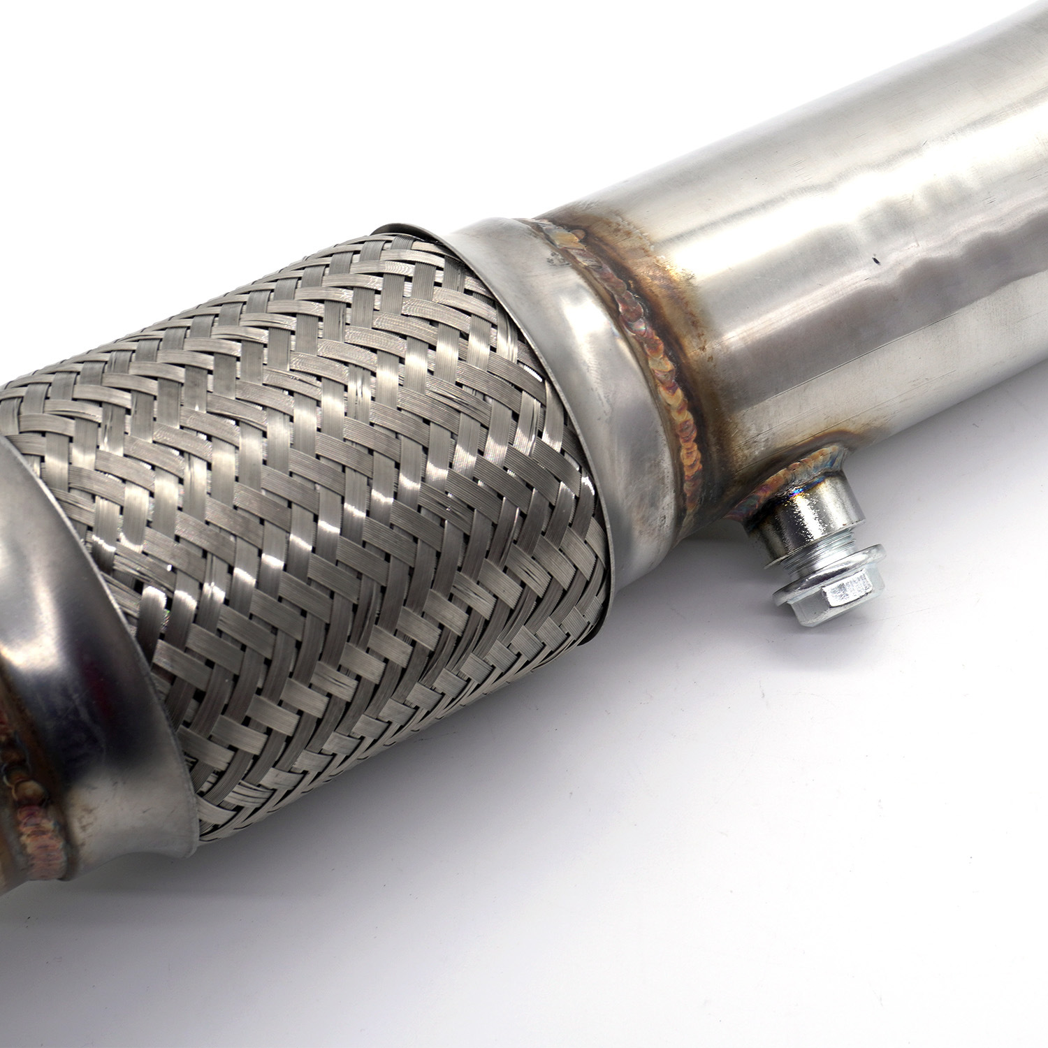 汽车排气管改装排气歧管适用于大众高尔夫捷达mk4 1.8t 不锈钢