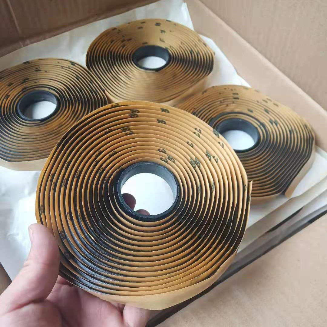 9501密封胶条门窗空调管密封橡胶条管道阻燃防烟排烟管胶带定制