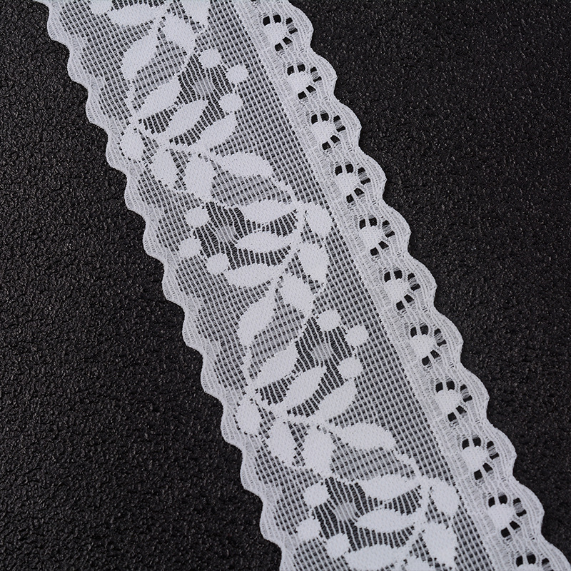 new elastic nylon lace knitted lace 4cm lace accessories factory wholesale