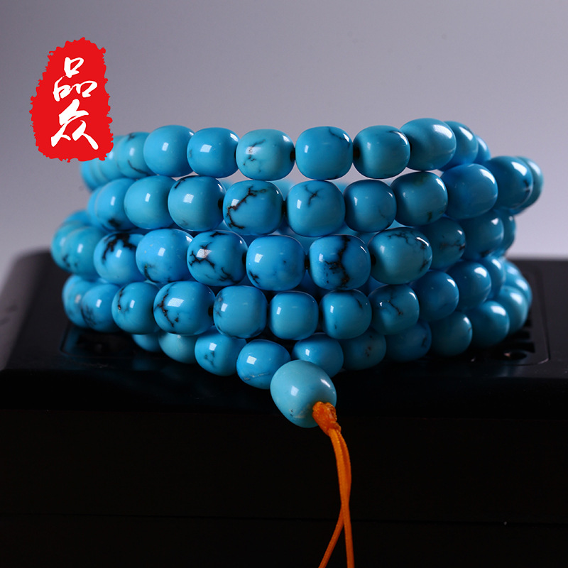 品众天然原矿绿松石高瓷蓝绿雕件吊坠挂件手串手链文玩配饰-阿里巴巴