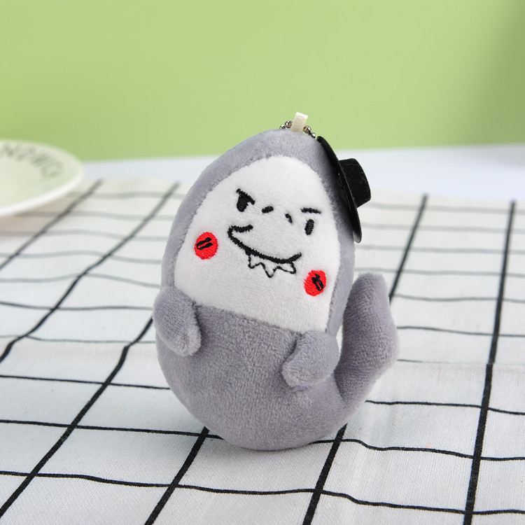 魅扬原创搞笑搞怪鲨鱼毛绒玩具玩偶挂件包包挂饰娃娃朋友小礼物