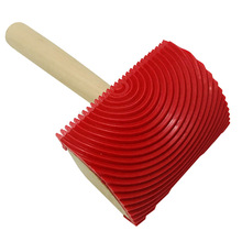 木纹拉纹器艺术漆木纹器压花滚筒木纹漆手工做树纹木纹刷工具