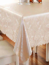西餐桌布防水防油免洗防烫长方形简约茶几台布餐桌垫家用方桌布艺
