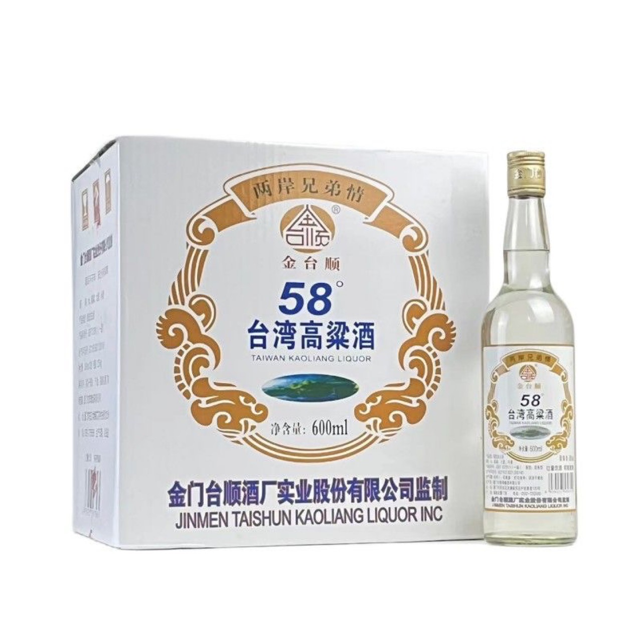 金台顺台湾高粱酒 浓香型58度整箱批发 12瓶装600ml-阿里巴巴