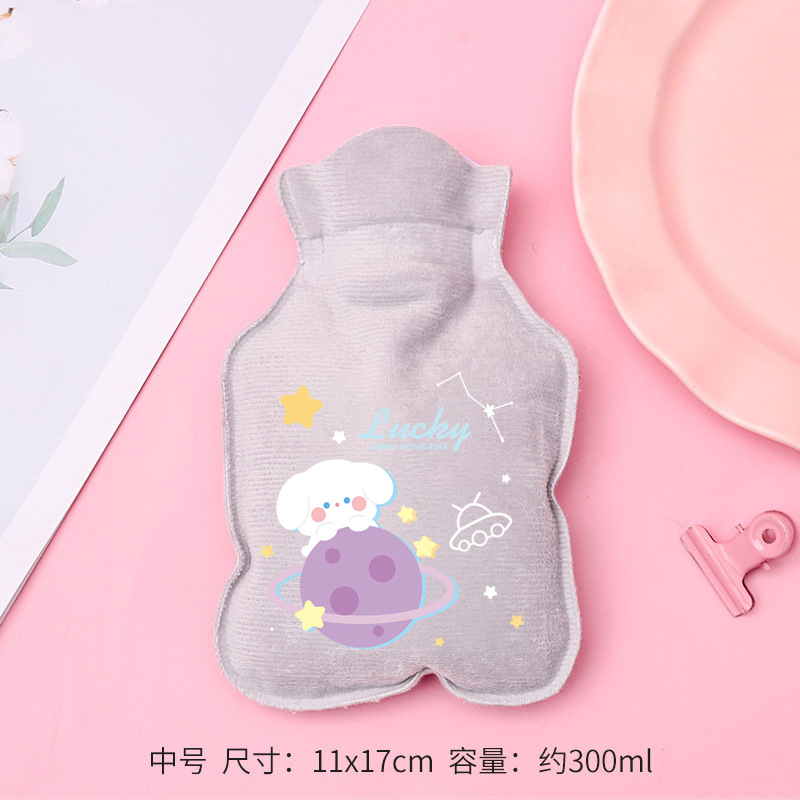 Mini Hot Water Bag Customized Water Injection Hand Warmer Explosion-Proof Plush Cute Student Hand Warmer Portable Competitive Factory