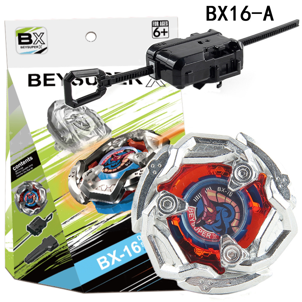 跨境爆裂战斗合金陀螺玩具bx-16王蛇毒尾持久型签王散装单陀螺