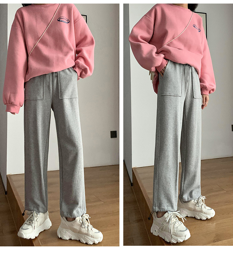 韩版卫裤一件代发图片