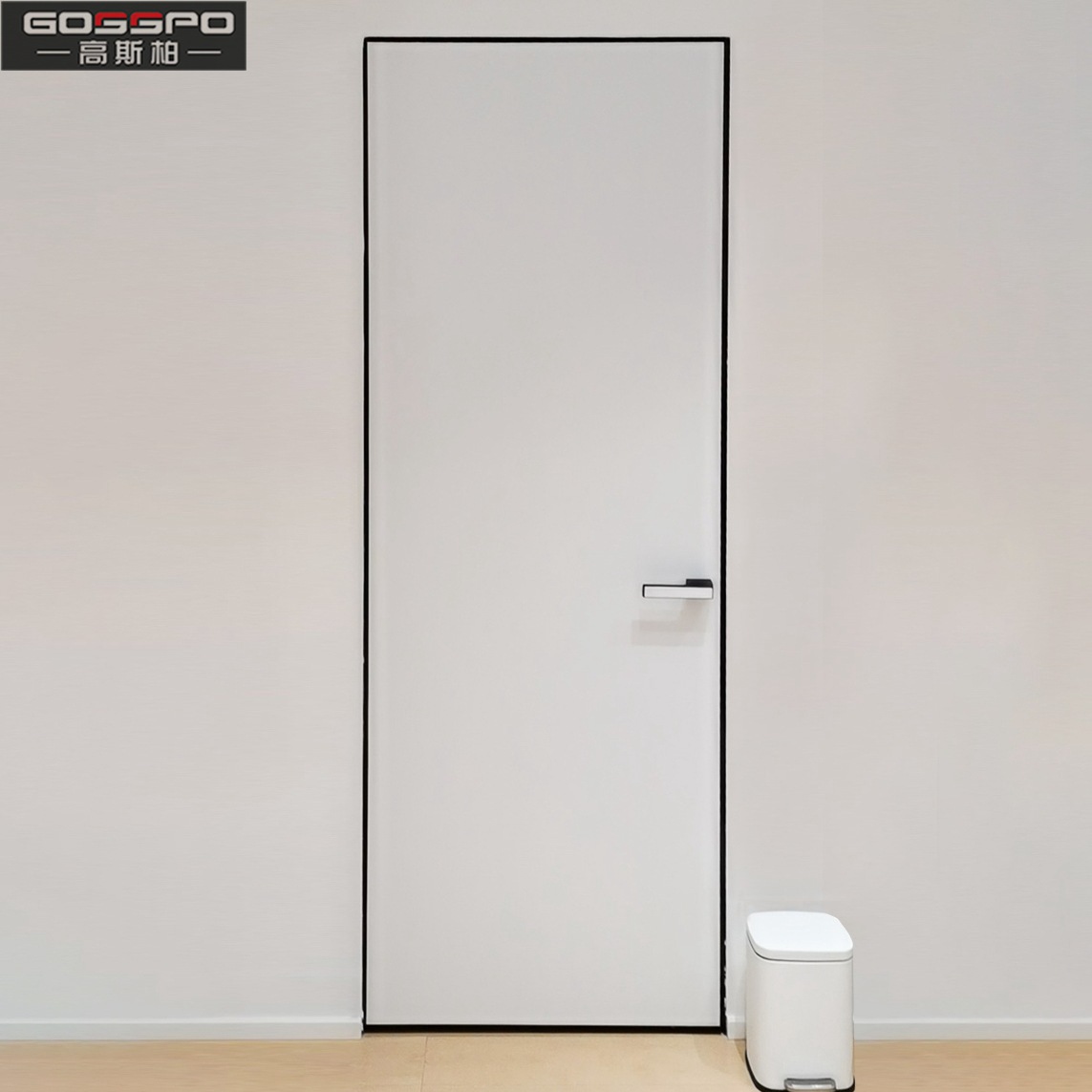 简奢极简木门无框门隐形门暗门铝木极生态窄卧室门卫生间隐藏门