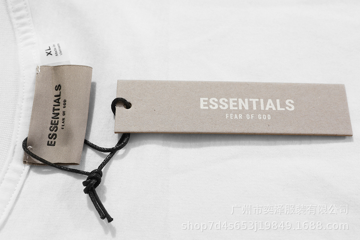 fog essentials 高街fg富贵炫彩3m反光 fear of god 男女短袖t恤