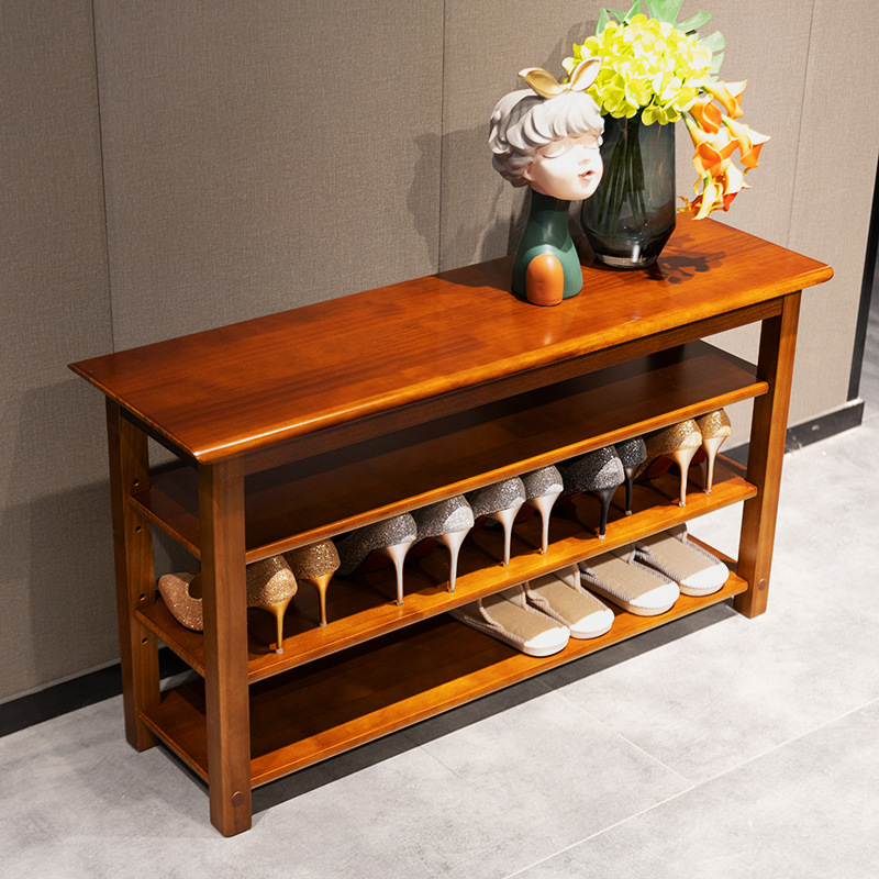 一件代发实木换鞋凳家用门口楼道鞋柜坐凳入户鞋架可坐式穿鞋凳