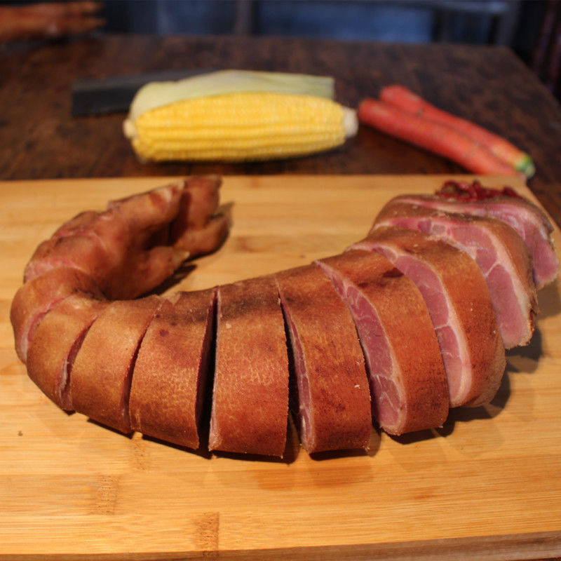 四川腊肉湖北恩施农家土猪腊猪蹄猪脚猪腿猪手烟熏特产批发非包邮